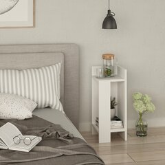 Yöpöytä Kalune Design K855 (I), 60 cm, valkoinen hinta ja tiedot | Yöpöydät | hobbyhall.fi