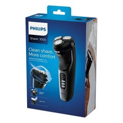 Ladattava sähköinen parranajokone Philips Wet&Dry S3231/52, musta hinta ja tiedot | Parranajo ja karvanpoisto | hobbyhall.fi