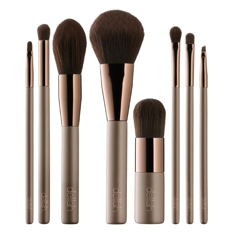 Sarja meikkisiveltimiä Delilah Vegan Brush Collection hinta ja tiedot | Meikkisiveltimet ja meikkisienet | hobbyhall.fi