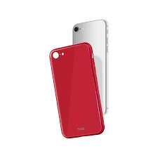 Apple iPhone 7/8 / SE 2020 Vitro Material PC + lasikuori SBS Red hinta ja tiedot | Puhelimen kuoret ja kotelot | hobbyhall.fi