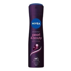 Suihkedeodorantti Nivea Pearl & Beauty 150ml hinta ja tiedot | Deodorantit | hobbyhall.fi