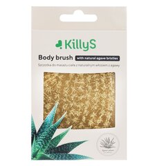 Vartaloharja agaveharjaksilla Killys Body Brush hinta ja tiedot | Suihkusaippuat ja suihkugeelit | hobbyhall.fi