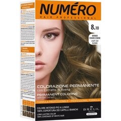 Hiusväri Brelil Numero 8.10 Light Ash Blond, 140 ml hinta ja tiedot | Hiusvärit | hobbyhall.fi