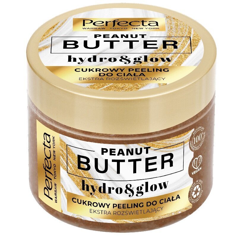 Perfecta Peanut Butter, Sokerinen vartalokuorinta 300 g hinta ja tiedot | Vartalokuorinnat | hobbyhall.fi