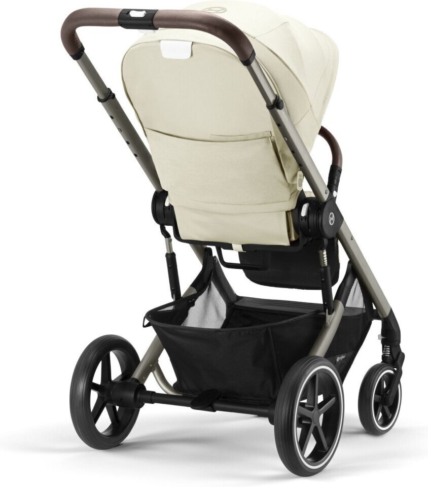 Cybex-rattaat Balios S Lux Seashell Beige, beige hinta ja tiedot | Vaunut ja rattaat | hobbyhall.fi