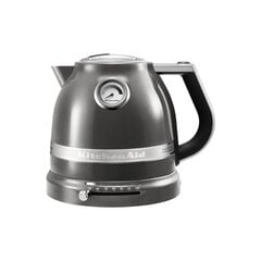 KitchenAid Artisan 5KEK1522EMS 1,5l, hopea (medalion silver) hinta ja tiedot | Vedenkeittimet | hobbyhall.fi