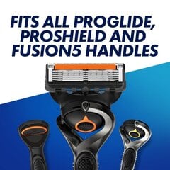 Gillette Fusion Proglide vaihtoterät, 14 kpl hinta ja tiedot | Parranajo ja karvanpoisto | hobbyhall.fi