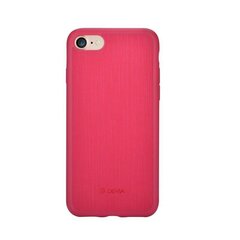 Devia Jelly England silikoninen takakuori Apple iPhone 7/8 Pink -puhelimelle (Mocco Blister) hinta ja tiedot | Puhelimen kuoret ja kotelot | hobbyhall.fi