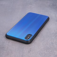 Mocco Aurora Glass Silicone Back Case for Apple iPhone 6 Plus / 6S Plus Blue hinta ja tiedot | Puhelimen kuoret ja kotelot | hobbyhall.fi
