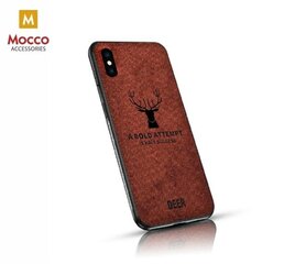 Apple iPhone XS Max suojakuori Mocco Deer, ruskea (EU Blister) hinta ja tiedot | Puhelimen kuoret ja kotelot | hobbyhall.fi