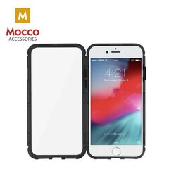 Mocco Double Side Aluminum Case 360 With Tempered Glass For Apple iPhone 6 Plus / 6S Plus Transparent - Black hinta ja tiedot | Puhelimen kuoret ja kotelot | hobbyhall.fi