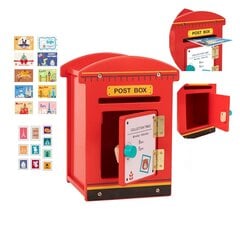 Puinen postilaatikko lapsille, jossa on kiinnitys, Tooky Toy hinta ja tiedot | Kehittävät lelut | hobbyhall.fi