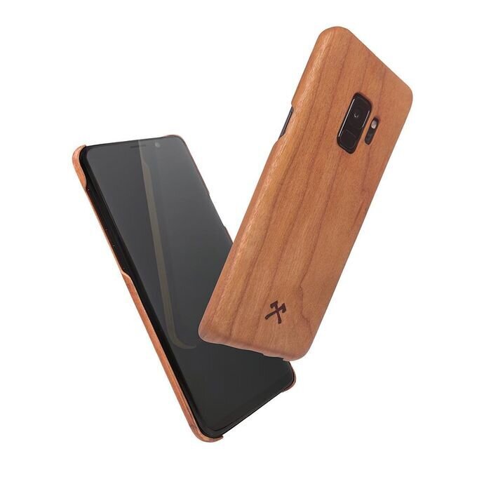 Woodcessories Cevlar Series EcoCase Samsung S9+ - Cherry hinta ja tiedot | Puhelimen kuoret ja kotelot | hobbyhall.fi