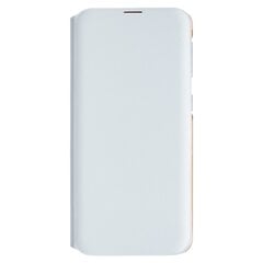 SAMSUNG WALLET COVER A20E (2019) WHITE hinta ja tiedot | Puhelimen kuoret ja kotelot | hobbyhall.fi