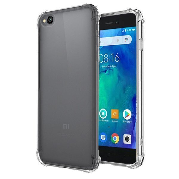 Xiaomi Redmi Go suojakuori Mocco Anti Shock 0.5 mm, läpinäkyvä hinta ja tiedot | Puhelimen kuoret ja kotelot | hobbyhall.fi