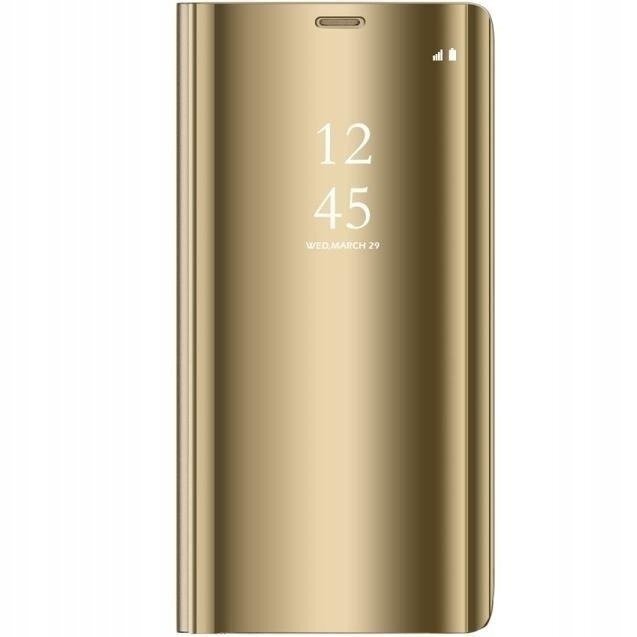 Samsung A305 Galaxy A30 suojakotelo Mocco Clear View, kultainen hinta ja tiedot | Puhelimen kuoret ja kotelot | hobbyhall.fi