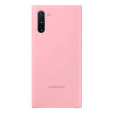 Samsung Galaxy Note 10 Silicone Cover Pink hinta ja tiedot | Puhelimen kuoret ja kotelot | hobbyhall.fi