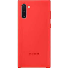 Samsung Galaxy Note 10 Silicone Cover Red hinta ja tiedot | Puhelimen kuoret ja kotelot | hobbyhall.fi