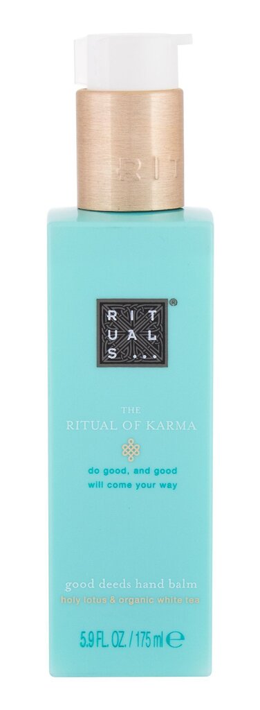 Rituals The Ritual of Karma Good Deeds -käsivoide,175 ml hinta ja tiedot | Vartalovoiteet ja -emulsiot | hobbyhall.fi