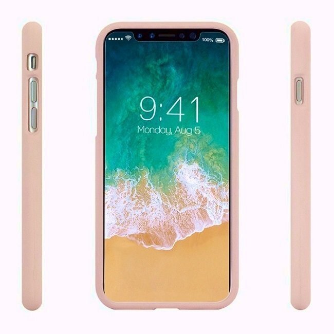 Apple iPhone 11 Pro Max (6.5) suojakuori Mercury, Vaaleanpunainen / hiekka hinta ja tiedot | Puhelimen kuoret ja kotelot | hobbyhall.fi