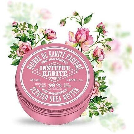Sheavoi Instituutti Karite Paris 98 % Shea Butter Rose Mademoiselle 50 ml hinta ja tiedot | Vartalovoiteet ja -emulsiot | hobbyhall.fi