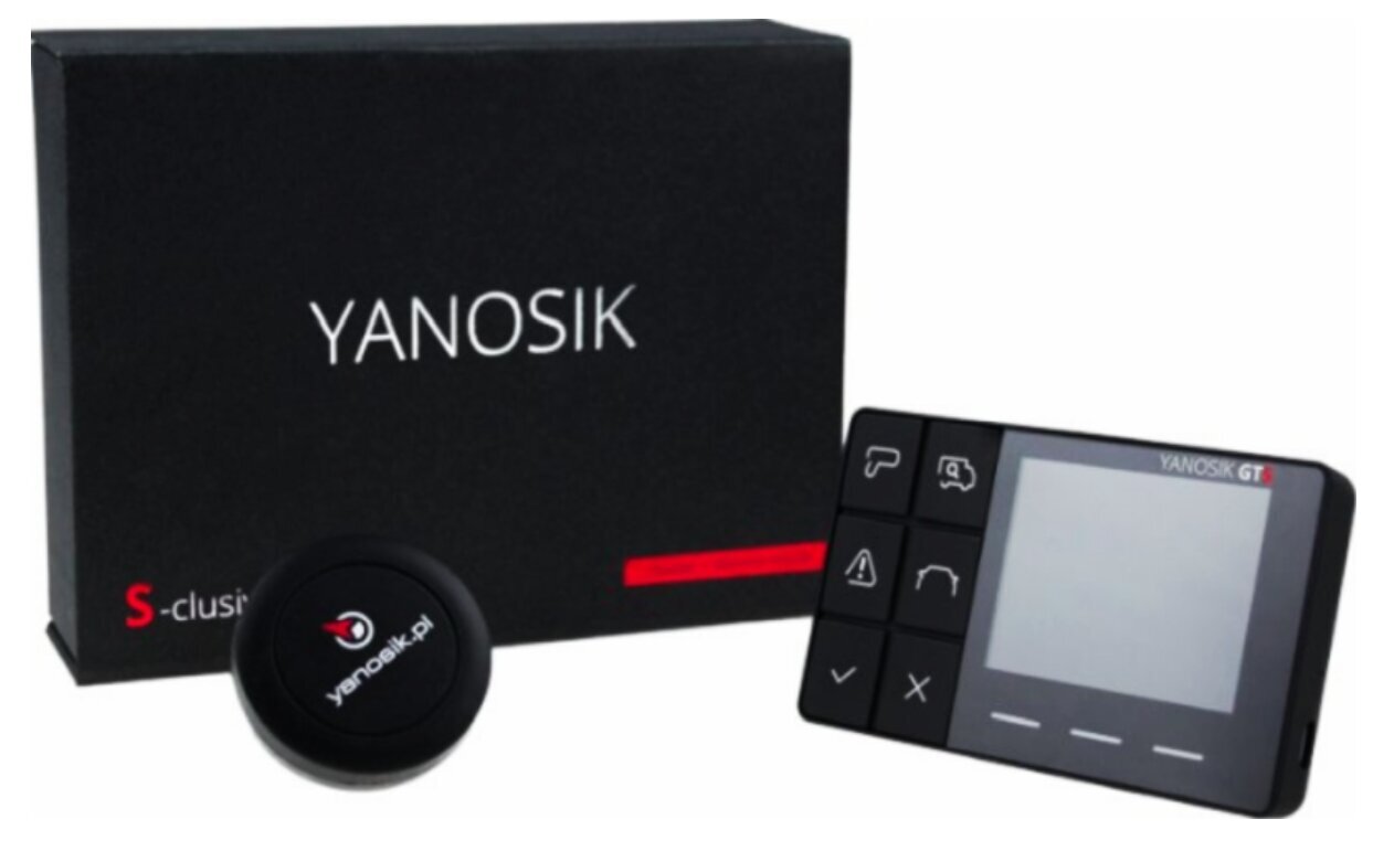 Navigointijärjestelmä, Yanosik S-clusive GTR hinta ja tiedot | GPS-laitteet | hobbyhall.fi