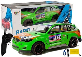 Urheiluauto R/C, vihreä hinta ja tiedot | Poikien lelut | hobbyhall.fi