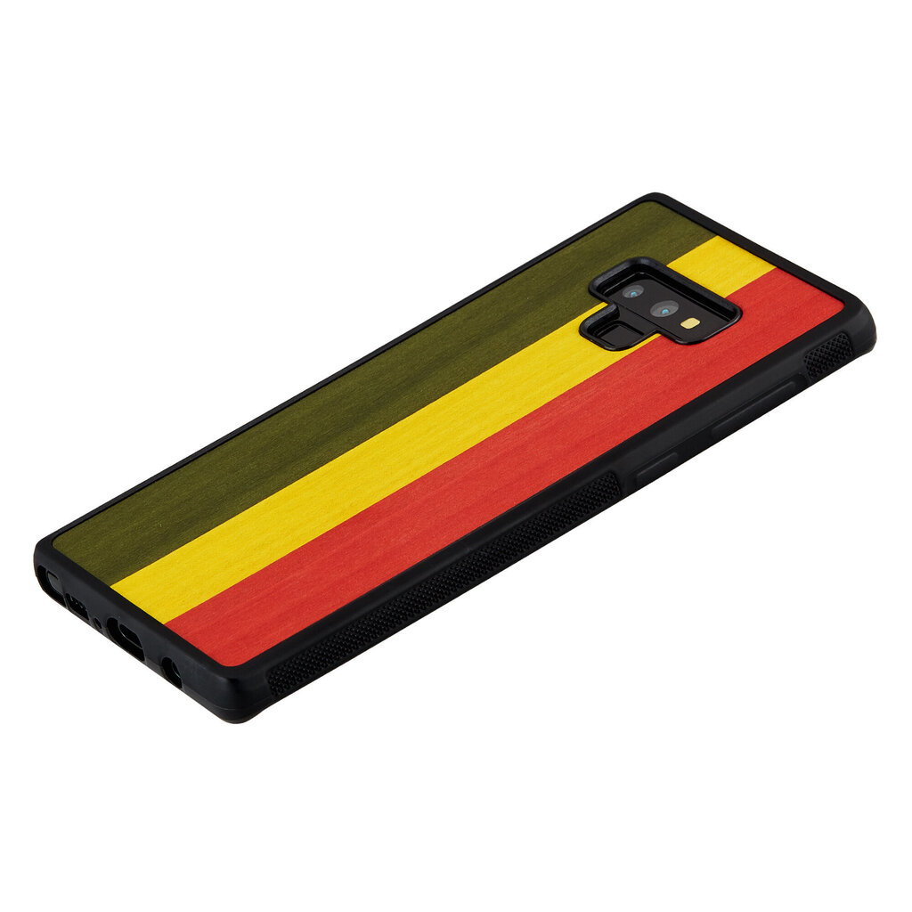 Samsung Galaxy Note 9 suojakuori Man&Wood, Reggae, musta hinta ja tiedot | Puhelimen kuoret ja kotelot | hobbyhall.fi