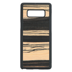 Samsung Galaxy Note 8 suojakuori Man&Wood, White ebony, musta hinta ja tiedot | Man & Wood Puhelimet, älylaitteet ja kamerat | hobbyhall.fi