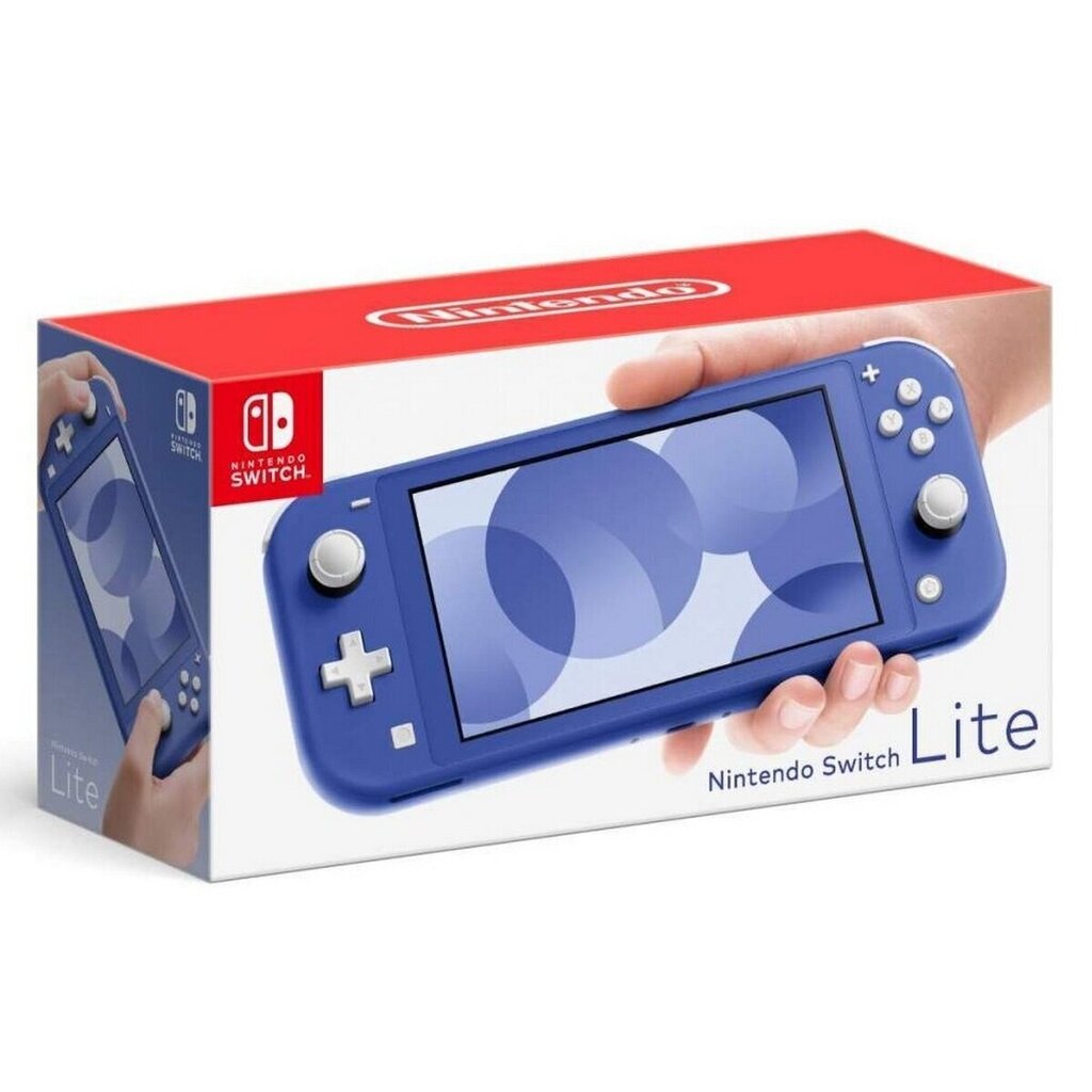 Nintendo Switch Lite, 32GB, sininen hinta ja tiedot | Pelikonsolit | hobbyhall.fi