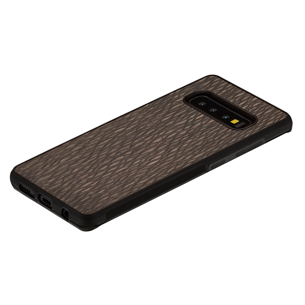 Samsung Galaxy S10 suojakuori Man&Wood, Carbalho, musta hinta ja tiedot | Puhelimen kuoret ja kotelot | hobbyhall.fi