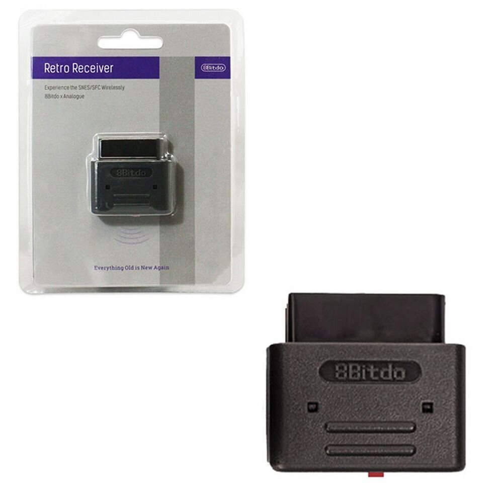 8BitDo Retro Receiver (SNES, SFC) hinta ja tiedot | Pelikonsolitarvikkeet | hobbyhall.fi