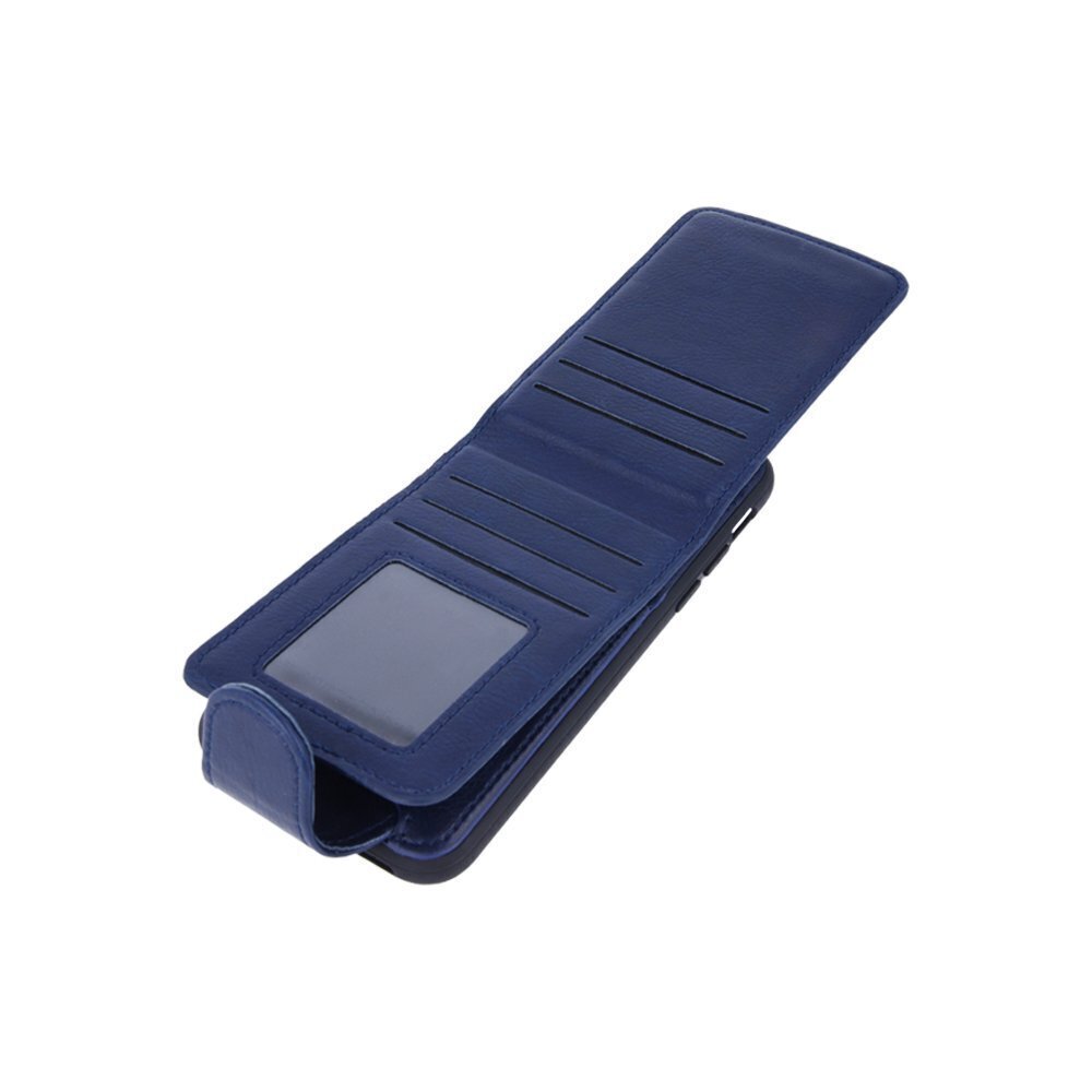 Apple iPhone 6 / 6S suojakotelo Mocco Smart Wallet Eco Leather, sininen hinta ja tiedot | Puhelimen kuoret ja kotelot | hobbyhall.fi