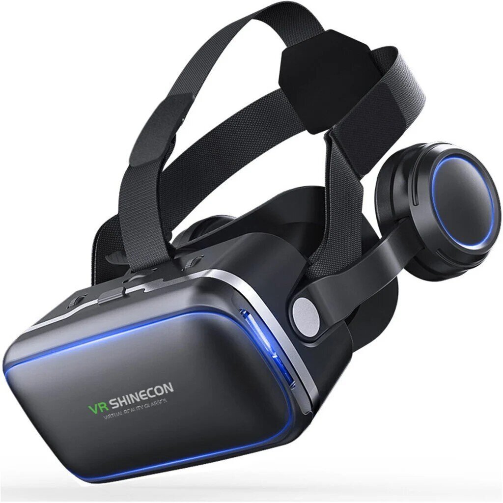 Virtuaalitodellisuuslasit Shinecon VR 10 3D (BT) + kuulokkeet + kaukosäädin hinta ja tiedot | VR-lasit | hobbyhall.fi