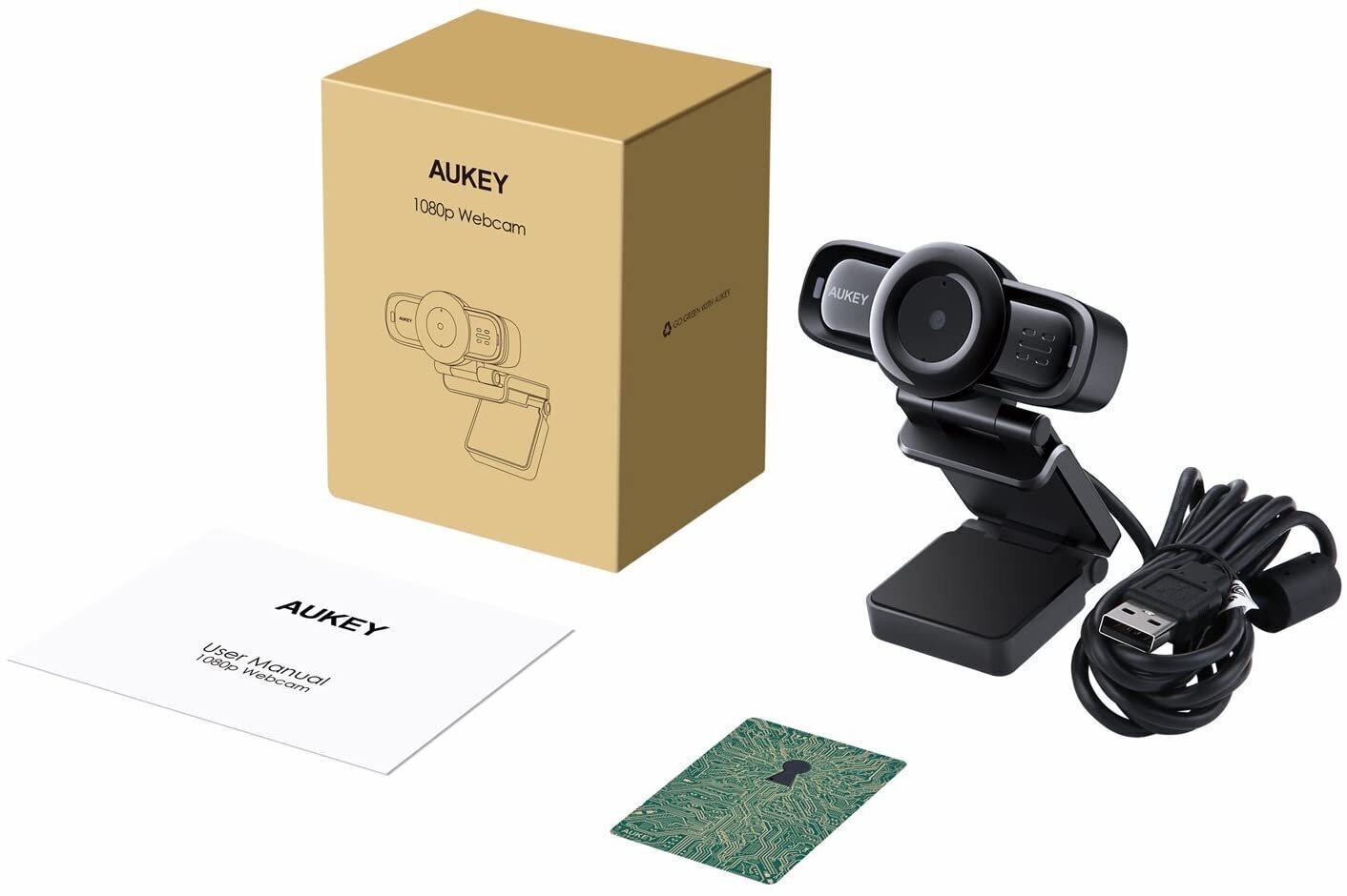 Aukey PC-LM3 hinta ja tiedot | Web-kamerat | hobbyhall.fi