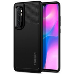 SPIGEN Rugged Armor puhelinkotelo sopii Xiaomi Mi Note 10 Lite -laitteeseen, musta. hinta ja tiedot | Puhelimen kuoret ja kotelot | hobbyhall.fi