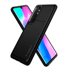 SPIGEN Rugged Armor puhelinkotelo sopii Xiaomi Mi Note 10 Lite -laitteeseen, musta. hinta ja tiedot | Puhelimen kuoret ja kotelot | hobbyhall.fi