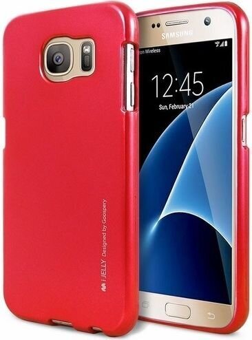 Samsung Galaxy S8 Plus suojakuori Mercury Soft Jelly, punainen hinta ja tiedot | Puhelimen kuoret ja kotelot | hobbyhall.fi