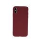 Mocco Ultra Slim Soft Matte 0.3 mm Silicone Case for Samsung Galaxy A21 Dark Red hinta ja tiedot | Puhelimen kuoret ja kotelot | hobbyhall.fi