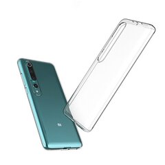 Mocco Ultra Back Case 1 mm silikonikotelo for Xiaomi Redmi Mi 10 Lite Transparent hinta ja tiedot | Puhelimen kuoret ja kotelot | hobbyhall.fi