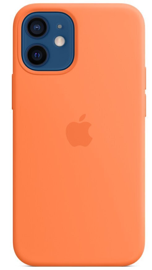 Apple Silicone Case MagSafe MHKN3ZM/A Kumquat hinta ja tiedot | Puhelimen kuoret ja kotelot | hobbyhall.fi