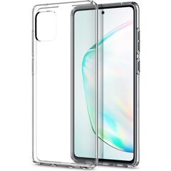 Silikonikotelo Fusion Ultra Takakansi 2mm Protect Samsung A715 Galaxy A71, läpinäkyvä. hinta ja tiedot | Puhelimen kuoret ja kotelot | hobbyhall.fi