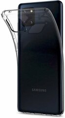 Silikonikotelo Fusion Ultra Takakansi 2mm Protect Samsung A715 Galaxy A71, läpinäkyvä. hinta ja tiedot | Puhelimen kuoret ja kotelot | hobbyhall.fi