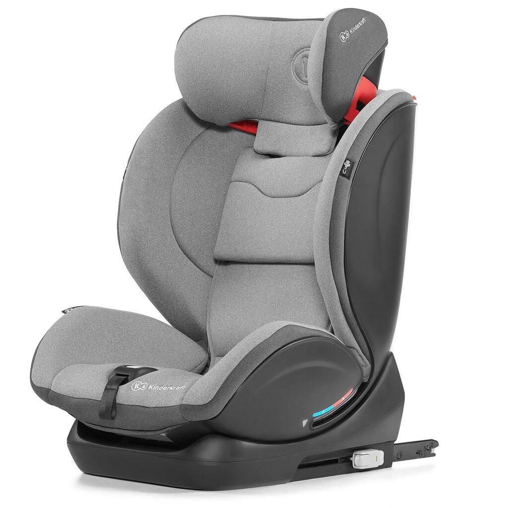 KINDERKRAFT turvaistuin MYWAY ISOFIX, harmaa hinta ja tiedot | Turvaistuimet | hobbyhall.fi