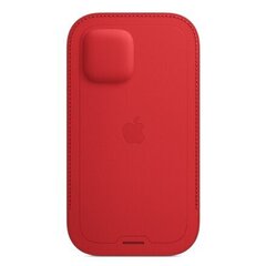 Apple Leather Sleeve MagSafe MHMR3ZM/A (PRODUCT)RED hinta ja tiedot | Puhelimen kuoret ja kotelot | hobbyhall.fi
