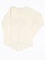 Valkoinen pusero tytölle, jossa applikaatio ja kaiverrus. 128 cm hinta ja tiedot | Tyttöjen paidat | hobbyhall.fi