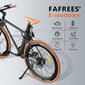 Sähköpyörä FAFREES F1-38C, 27", oranssi, 250W, 8,7Ah hinta ja tiedot | Sähköpyörät | hobbyhall.fi