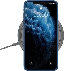 iPhone 12/12 Pro suojakuori 3MK Matt, sininen hinta ja tiedot | Puhelimen kuoret ja kotelot | hobbyhall.fi