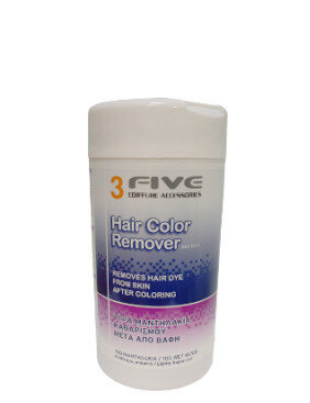 Kosteuspyyhkeet FARCOM 3 Five Hair Color Remover 100 kpl. hinta ja tiedot | Vauvojen kosteuspyyhkeet | hobbyhall.fi