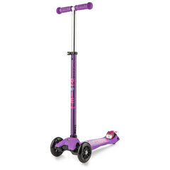 Kolmipyöräinen potkulauta Micro Maxi Deluxe - violetti hinta ja tiedot | Micro Lapset | hobbyhall.fi